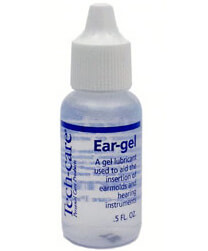Insertion gel for hearing aids